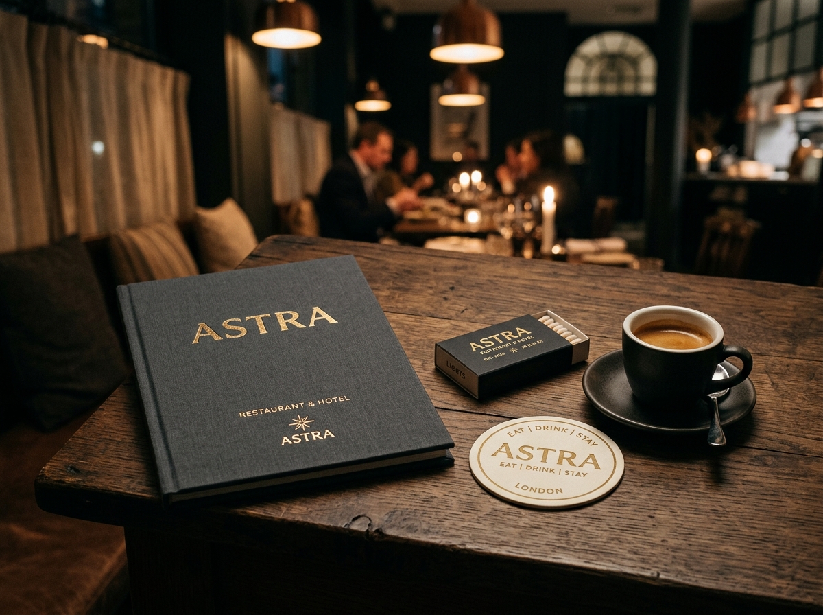 Bespoke wordmark and visual identity system